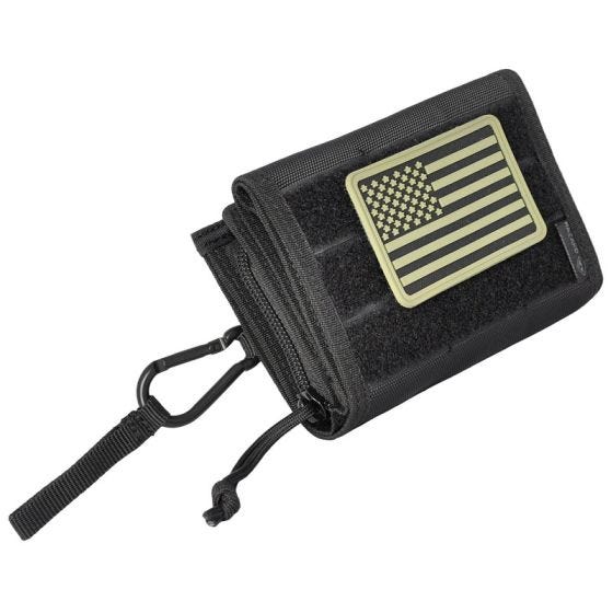 Hazard 4 portafogli/custodia iPhone Mil-iWallet in nero