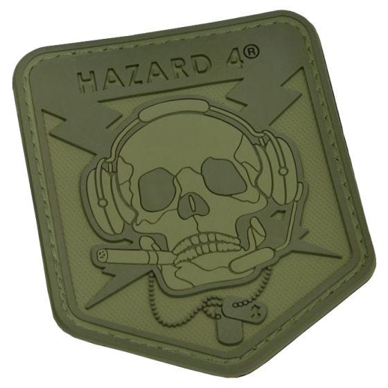 Hazard 4 patch con teschio Operator Skull 3D in OD Green