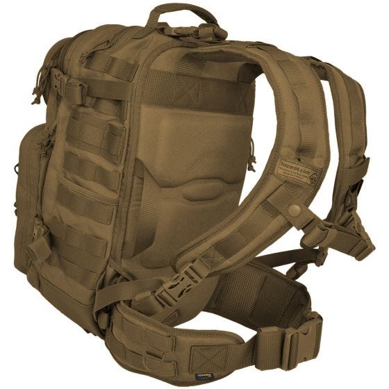 Hazard 4 zaino 1 day con capsula Patrol in Coyote