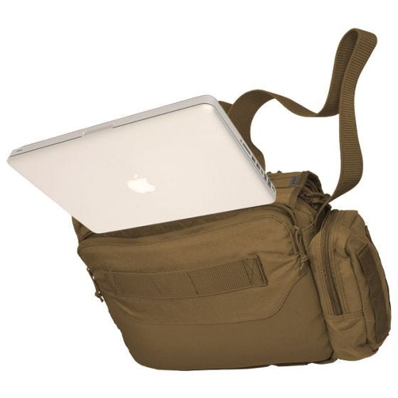 Hazard 4 borsa messenger Sherman porta-laptop in Coyote