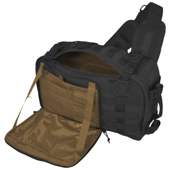 Hazard 4 sacca monospalla per laptop Switchback in nero