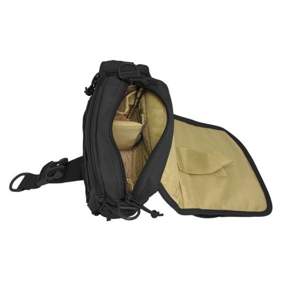 Hazard 4 tracolla mini-messenger bag con tasche nascoste Tonto in nero