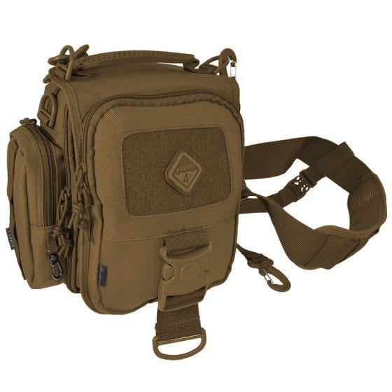 Hazard 4 tracolla mini-messenger bag con tasche nascoste Tonto in Coyote