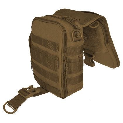 Hazard 4 tracolla mini-messenger bag con tasche nascoste Tonto in Coyote