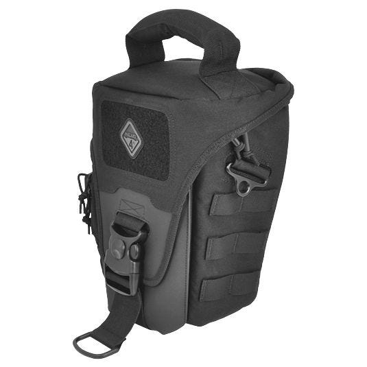 Hazard 4 borsa Wedge per reflex in nero