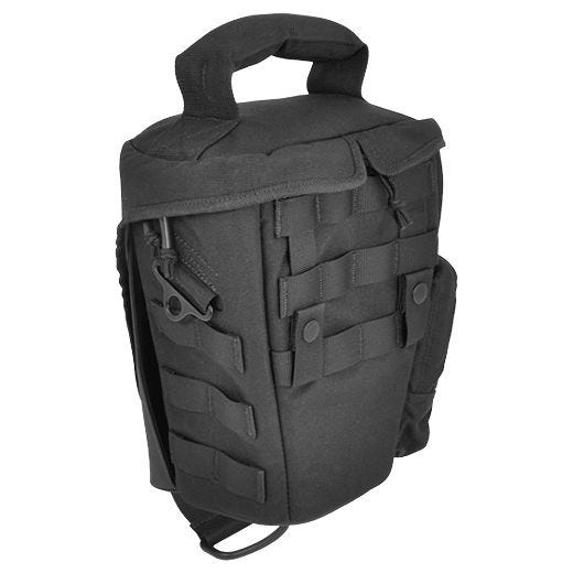 Hazard 4 borsa Wedge per reflex in nero