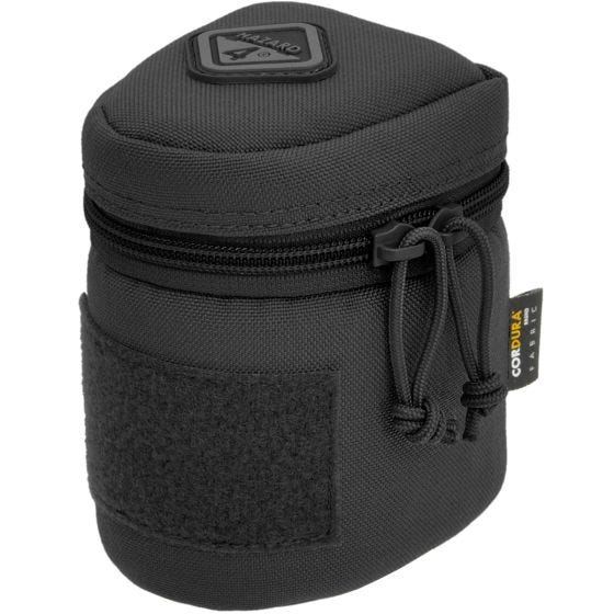 Hazard 4 custodia obiettivo macchina fotografica Jelly Roll Small imbottita MOLLE in nero