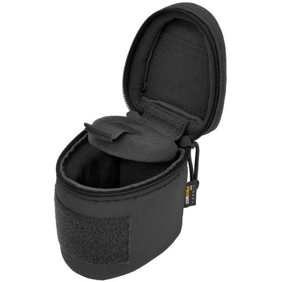 Hazard 4 custodia obiettivo macchina fotografica Jelly Roll Small imbottita MOLLE in nero