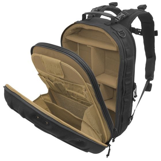 Hazard 4 zaino Pillbox Hardshell in nero