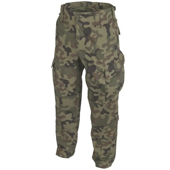 Helikon pantaloni CPU in Woodland polaco