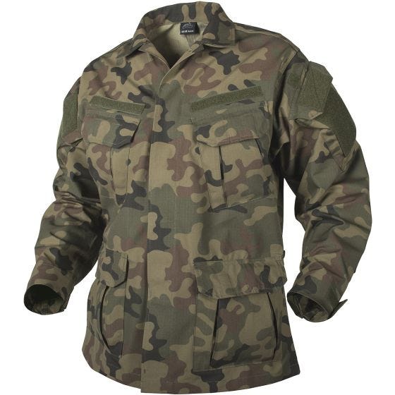 Helikon camicia SFU NEXT in policotone ripstop in Woodland polacco