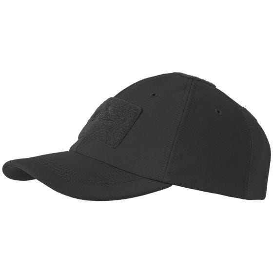 Helikon berretto da baseball tattico invernale in shark skin nera
