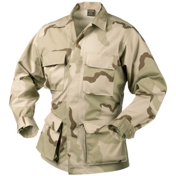 Helikon camicia Genuine BDU in cotone ripstop in Desert a 3 colori