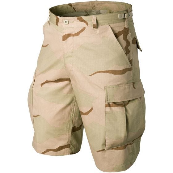 Helikon pantaloni corti Genuine BDU in cotone ripstop in Desert a 3 colori