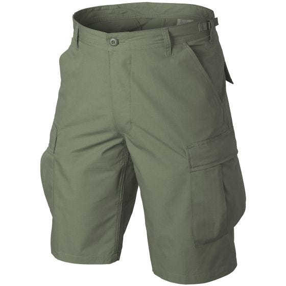 Helikon pantaloni corti Genuine BDU in cotone in verde oliva
