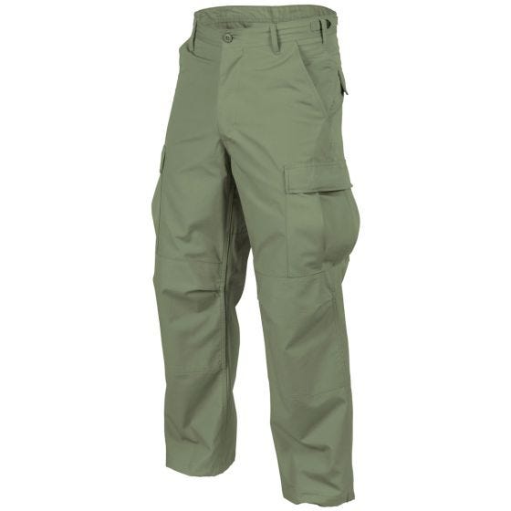 Helikon pantaloni Genuine BDU in policotone ripstop in verde oliva