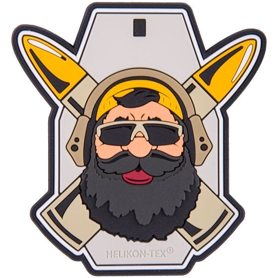 Helikon patch Beardman Range in grigio