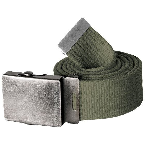 Helikon cintura in tela canvas in Olive Green