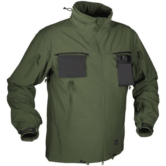 Helikon giacca a vento softshell Cougar in Olive Green