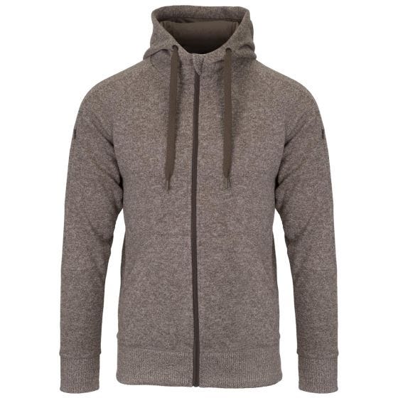 Helikon felpa con cappuccio Covert Tactical con zip a lunghezza intera in Melange Light Tan