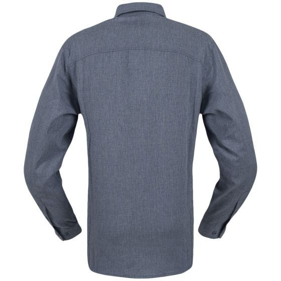 Helikon camicia a manica lunga Defender Mk2 Gentleman in mélange nero-grigio