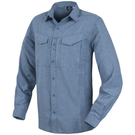 Helikon camicia a manica lunga Defender Mk2 Gentleman in mélange blu