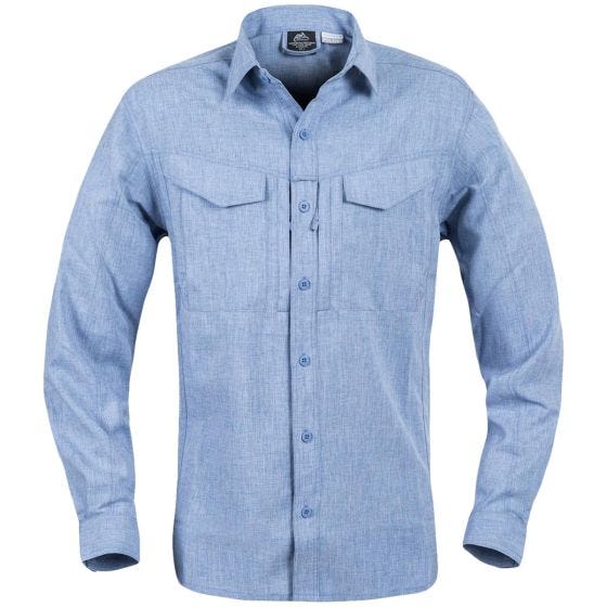 Helikon camicia a manica lunga Defender Mk2 Gentleman in mélange azzurro
