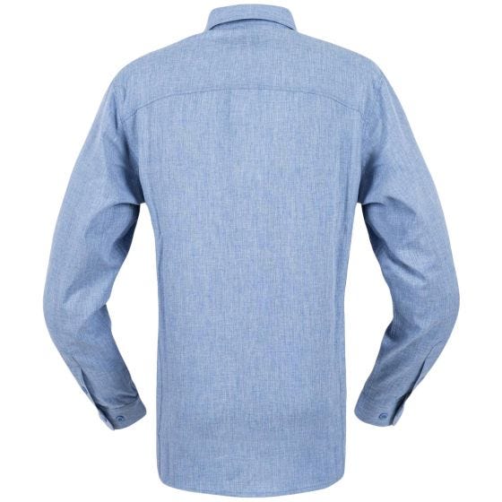 Helikon camicia a manica lunga Defender Mk2 Gentleman in mélange azzurro