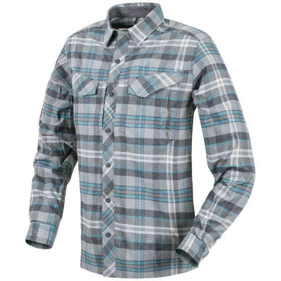 Helikon camicia a manica lunga Defender Mk2 Pilgrim in Blue Plaid