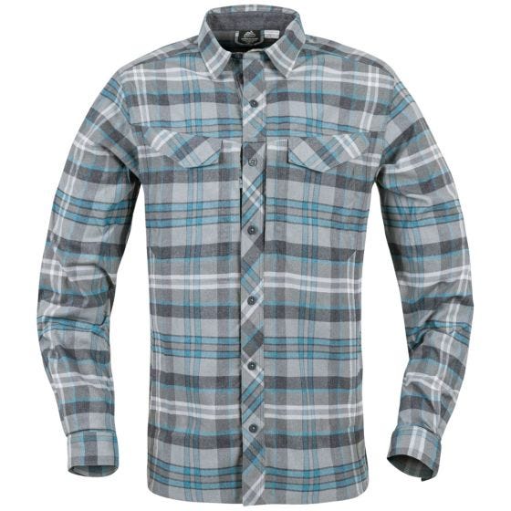 Helikon camicia a manica lunga Defender Mk2 Pilgrim in Blue Plaid