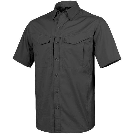 Helikon camicia a mezza manica Defender Mk2 in policotone Ripstop in nero