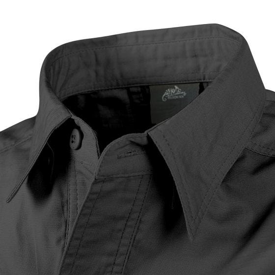 Helikon camicia a mezza manica Defender Mk2 in policotone Ripstop in nero