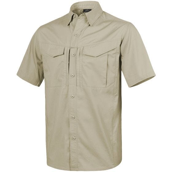 Helikon camicia a mezza manica Defender Mk2 in policotone Ripstop in cachi