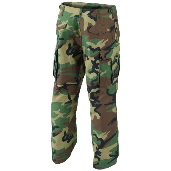 Helikon pantaloni Combat M65 in Woodland