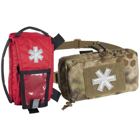 Helikon kit pronto soccorso modulare personalizzabile in Kryptek Highlander