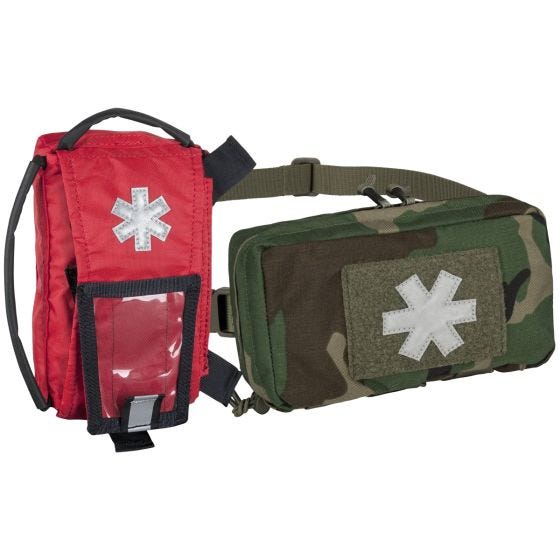 Helikon kit pronto soccorso modulare personalizzabile in US Woodland