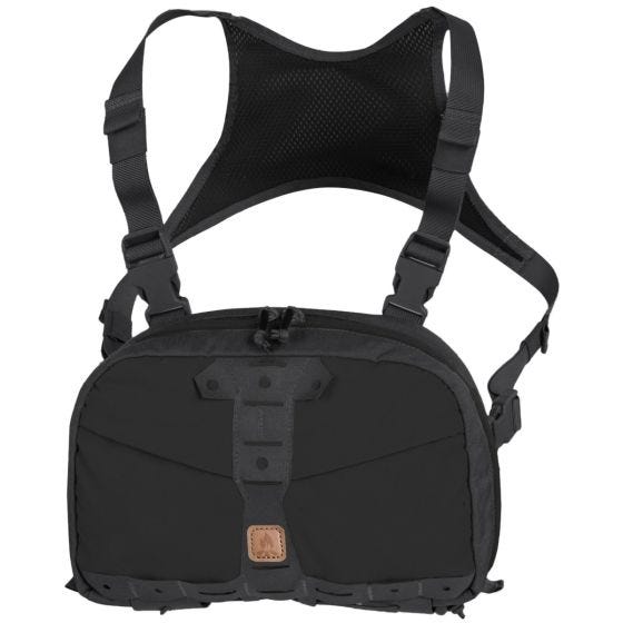 Helikon borsa da petto Numbat in Nero / Schadow Grey