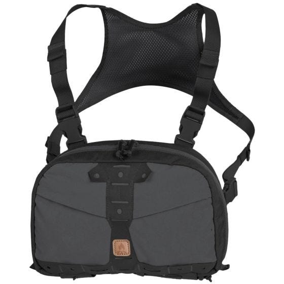 Helikon borsa da petto Numbat in Shadow Grey / Nero