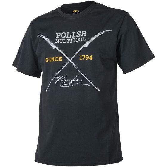 Helikon t-shirt Polish Multitool in nero