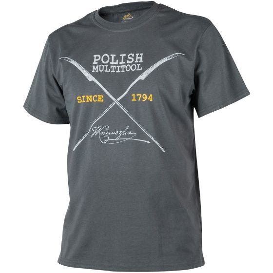 Helikon t-shirt Polish Multitool in Shadow Grey