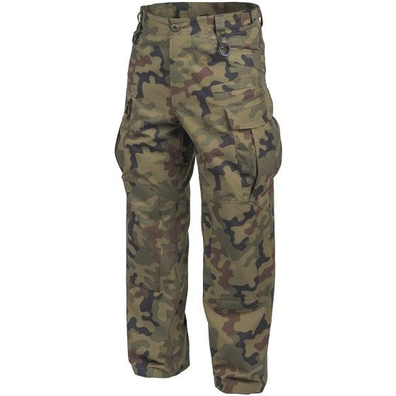 Helikon pantaloni SFU NEXT in policotone ripstop in Woodland polacco