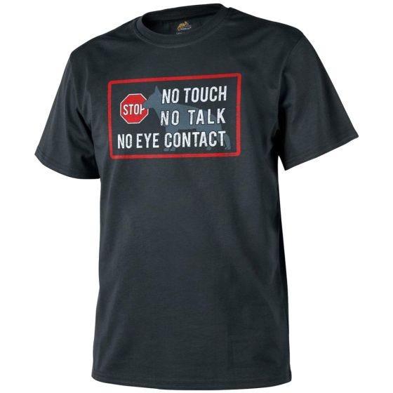 Helikon T-Shirt K9 - No Touch in nero