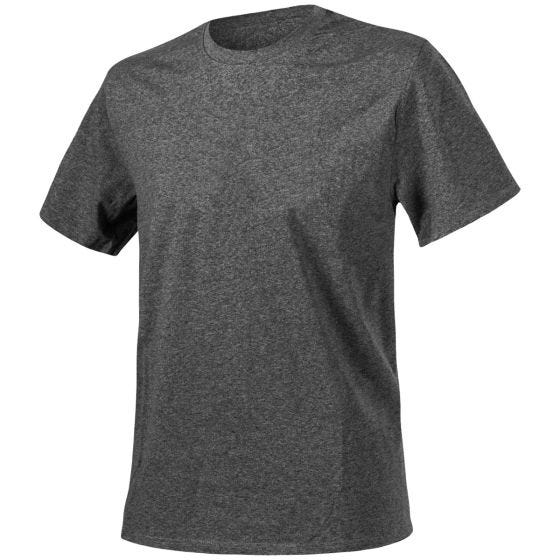 Helikon T-shirt in mélange nero-grigio