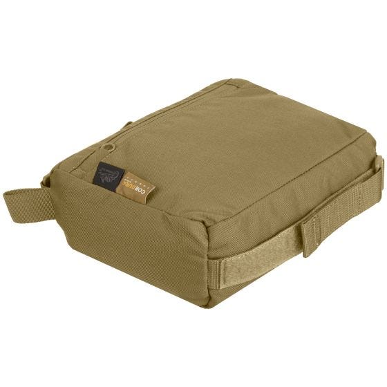 Helikon borsa di supporto durante l’uso di armi da fuoco Cube in Coyote