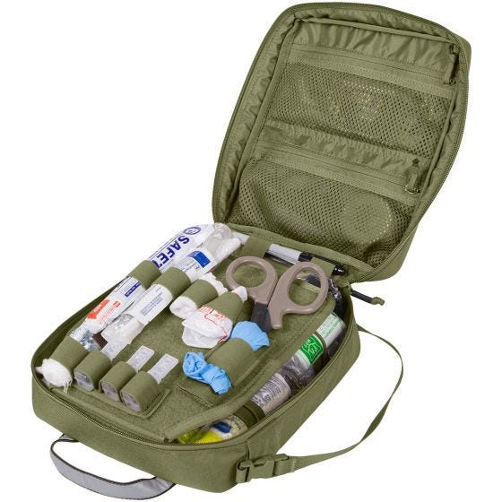 Helikon astuccio per kit di primo soccorso per veicoli in Olive Green
