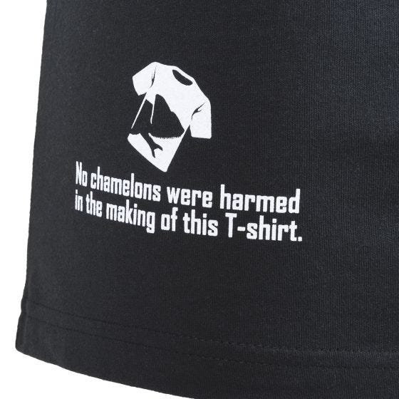 Helikon t-shirt Chameleon in Thorax in nero