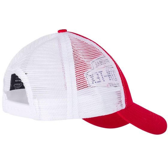 Helikon cappello Trucker con logo in rosso