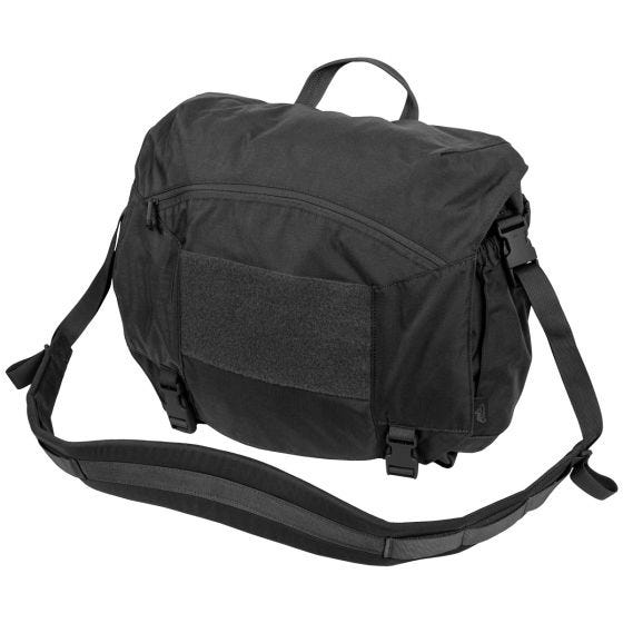 Helikon borsa a tracolla Urban large in nero