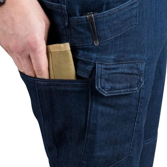 Helikon pantaloni UTP in denim Mid blu scuro