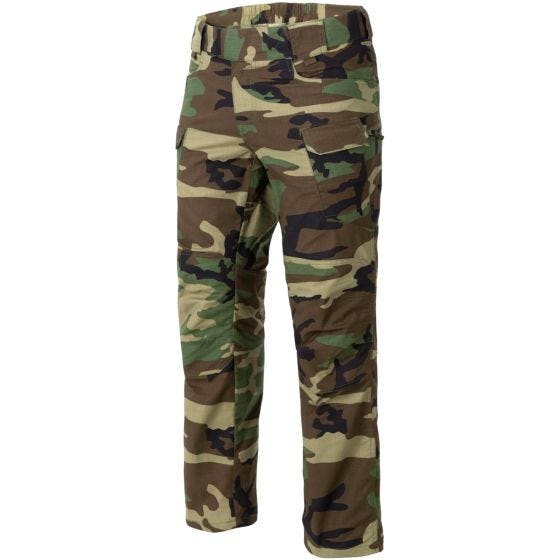 Helikon pantaloni UTP in ripstop in US Woodland